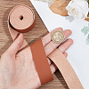 2M Flat Microfiber Imitation Leather Cord FIND-WH0420-75B-04-3