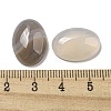 Natural Grey Agate Gemstone Cabochons G-C115-01A-26-3