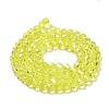 Transparent Glass Beads EGLA-A035-T6mm-B03-2