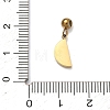 304 Stainless Steel Pendants LS-STAS-K323-01B-G-3