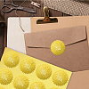 34 Sheets Well Done Self Adhesive Gold Foil Embossed Stickers DIY-WH0509-040-6