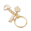 Alloy Enamel Pendant Keychains KEYC-JKC01177-03-4