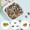 150Pcs 3 Colors Tibetan Style Alloy Beads FIND-PA0001-63-6