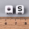 Opaque Acrylic Beads SACR-N020-04A-S-4