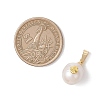 Natural Baroque Pearl Keshi Pearl Pendants PALLOY-JF04964-2