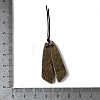 Natural Stichtite Pendants G-L617-H07-10x40mm-3
