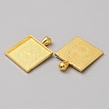 Alloy Pendant Cabochon Settings FIND-WH0518-82-2