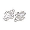 Easter 304 Stainless Steel Pendants STAS-L317-28P-2
