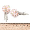 Handmade Polymer Clay Rhinestone Beads CLAY-Z006-02D-3