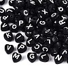 Opaque Acrylic Enamel Beads SACR-Q001-16B-A01-1
