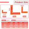 14Pcs 3 Styles Plastic Precision Machinist Square TOOL-BC0002-19-2