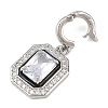Brass Micro Pave Cubic Zirconia Pendants LS-KK-K413-08P-2