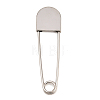 Alloy Extra Large Safety Pin Brooches PALLOY-P333-01P-1