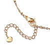 Round Natural Freshwater Pearl Copper Wire Wrapped Pendant Necklaces NJEW-JN04947-02-5