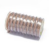 Electroplate Brass Cable Chains CHC-L041-03MRG-3
