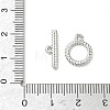 Brass Toggle Clasps KK-CBA42CA-01A-P-4