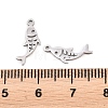 304 Stainless Steel Charms STAS-E521-07P-07-3