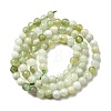 Natural New Jade Beads Strands X-G-K340-A01-4mm-2