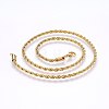 304 Stainless Steel Rope Chain Necklaces LS-NJEW-F226-03G-03-1