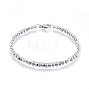 201 Stainless Steel Ball Chain Bracelets X-BJEW-E295-08-1