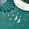 50Pcs Brass Leverback Earring Findings KK-BBC0005-72G-4