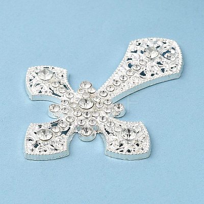 Alloy Crystal Rhinestone Cabochons ALRI-F074-06S-1