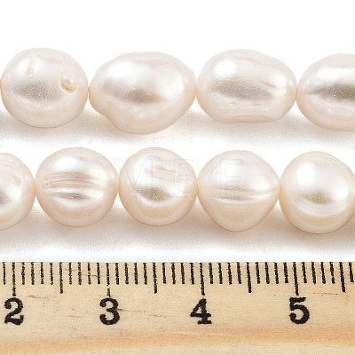 Natural Cultured Freshwater Pearl Beads Strands PEAR-P062-30F-1