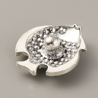 Alloy Rhinestone Snap Buttons FIND-WH0111-242A-1