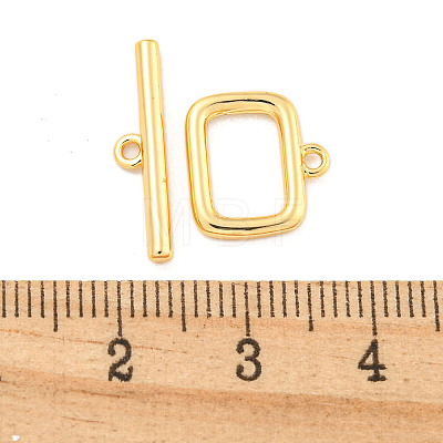 Brass Toggle Clasps KK-A223-19G-1