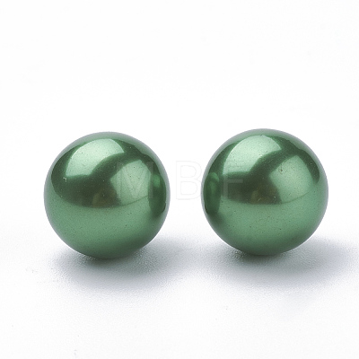 Eco-Friendly Plastic Imitation Pearl Beads MACR-S277-3mm-C-1