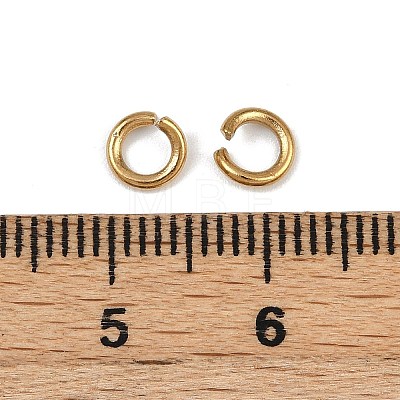 304 Stainless Steel Open Jump Rings STAS-Z137-01G-03-1