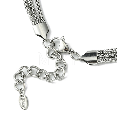304 Stainless Steel Necklaces NJEW-Q322-10P-1