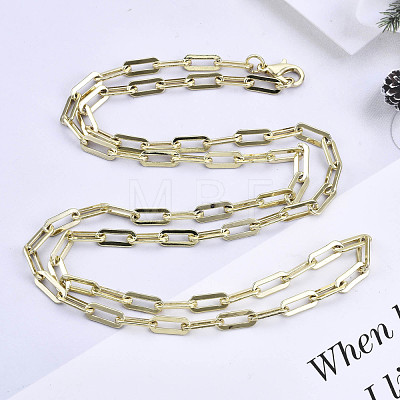 Brass Paperclip Chains MAK-S072-15B-14KC-1