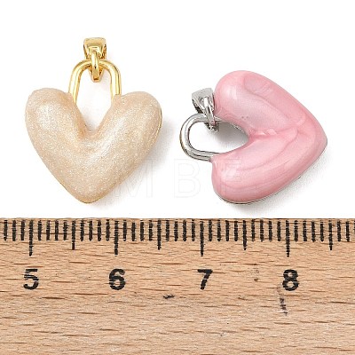 Brass Micro Pave Cubic Zirconia Pendants KK-K413-09-1