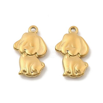 304 Stainless Steel Pendants STAS-G358-07G-02-1