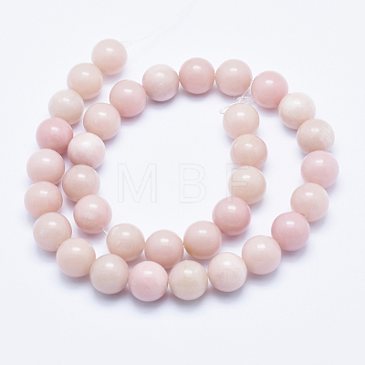 Natural Pink Opal Beads Strands G-E444-28-6mm-1