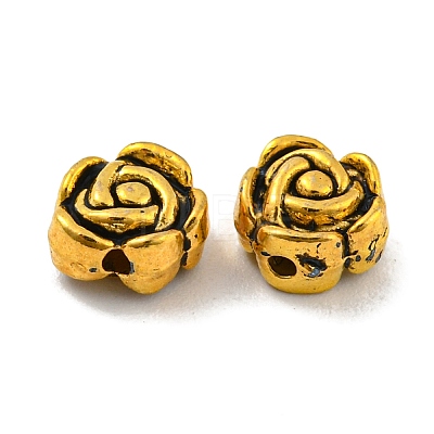 Tibetan Style Alloy Beads PALLOY-F307-03AG-1