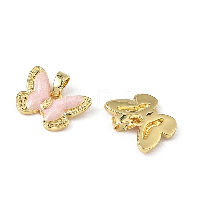 Brass Enamel Pendants KK-F924-16A-G01-1