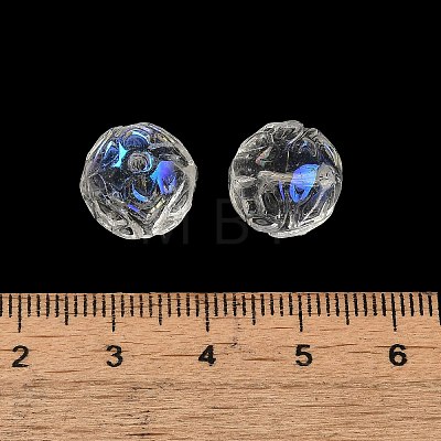 Transparent Glass Beads GLAA-D025-03H-1