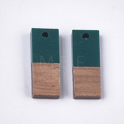 Resin & Walnut Wood Pendants RESI-S358-79C-1