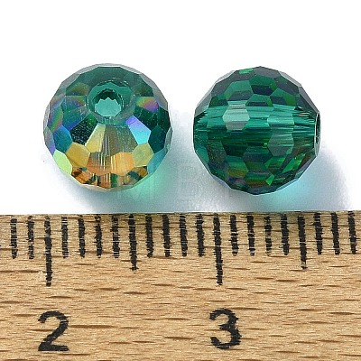 AB Color Plated Glass Beads EGLA-P059-02A-AB11-1