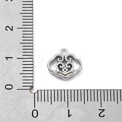 Brass Micro Pave Cubic Zirconia Pendants LS-KK-H511-01P-02-1