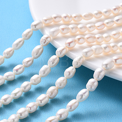 Natural Cultured Freshwater Pearl Beads Strands PEAR-F007-70-1