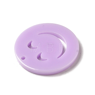 Opaque Acrylic Pendants OACR-B008-AM-1