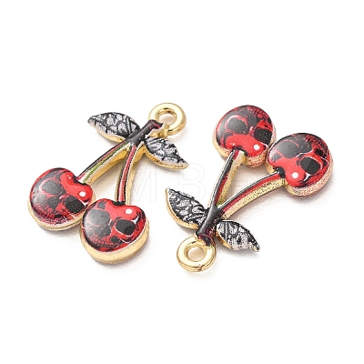 Printed Alloy Pendants AL-CBA7256-28G-03-1
