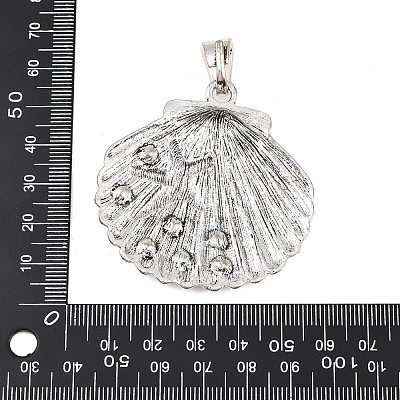 Tibetan Style Alloy Rhinestone Big Pendants FIND-H064-04AS-1