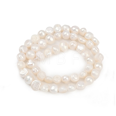 Natural Cultured Freshwater Pearl Beads Strands PEAR-P064-20B-02A-01-1