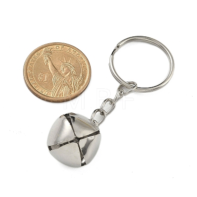 Iron Bell Pendant Keychains KEYC-JKC01000-02-1