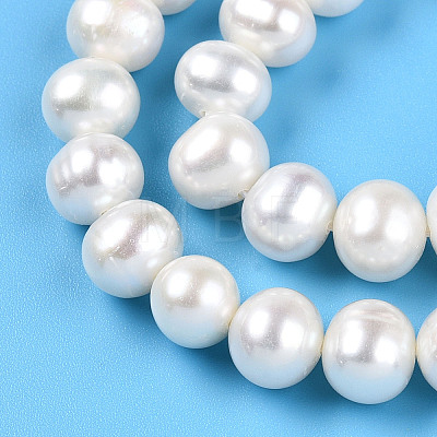 Natural Cultured Freshwater Pearl Beads Strands PEAR-N016-07B-1