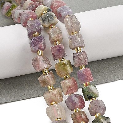 Natural Tourmaline Beads Strands G-G053-B17-03-1